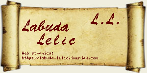 Labuda Lelić vizit kartica